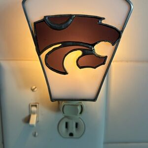 KSU Stained Glass Night Light